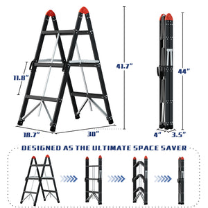 3-Step Steel Multi-purpose Ladder