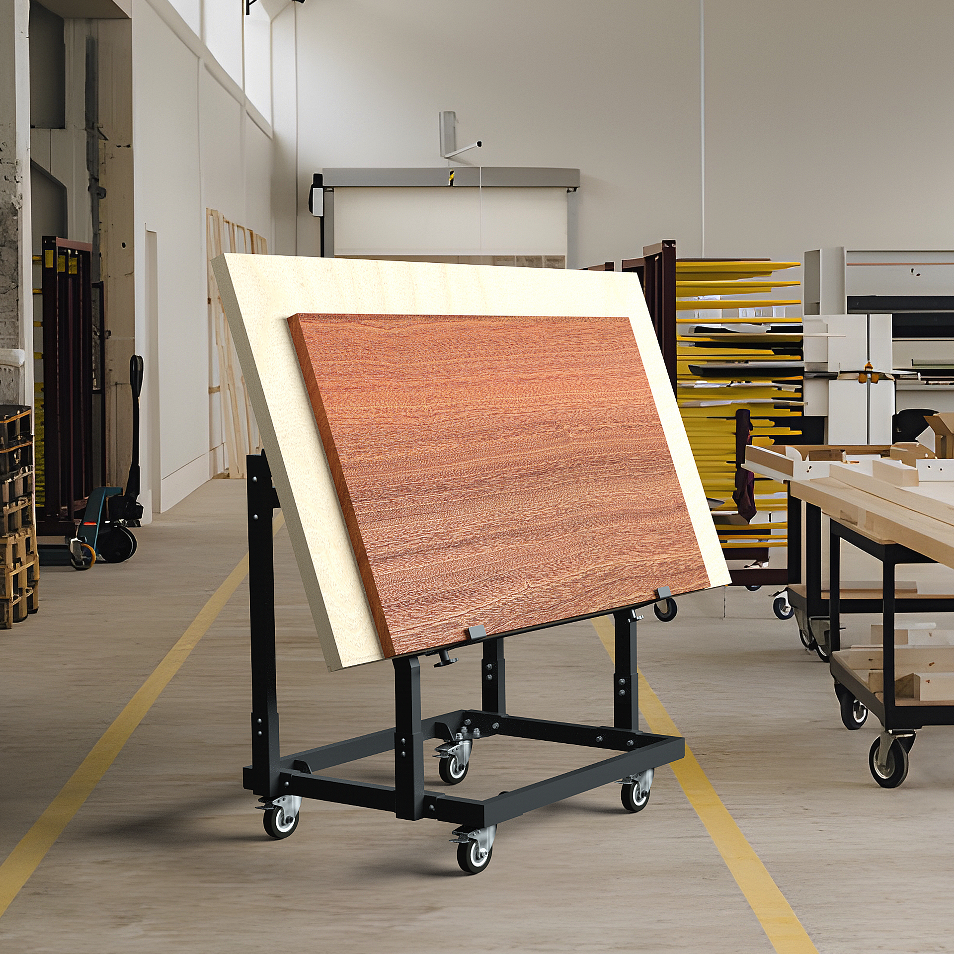 Mobile Panel Cart