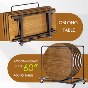 Folding Table Cart
