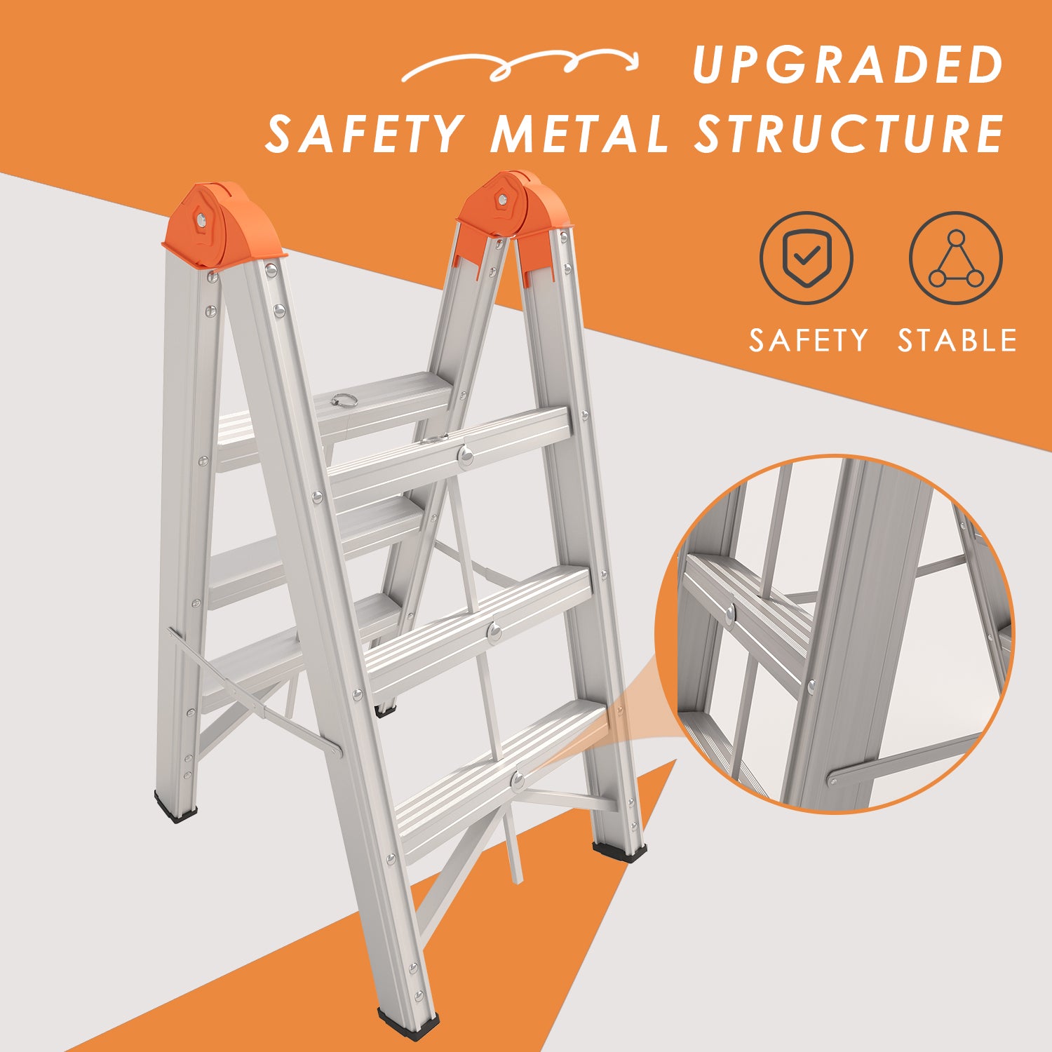 3-Step Aluminium Multi-purpose Ladder