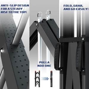 4-Step Steel Multi-purpose Ladder