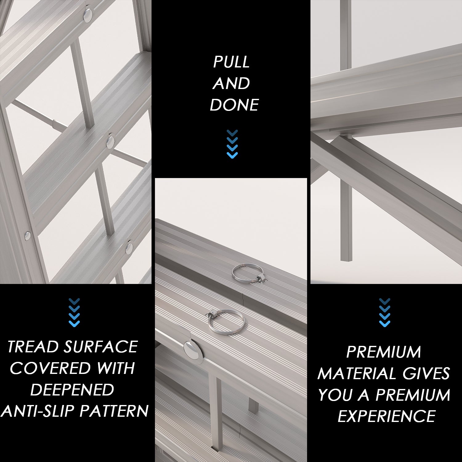 3-Step Aluminium Multi-purpose Ladder