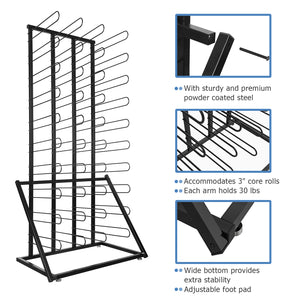 Vinyl Roll Floor Storage Rack
