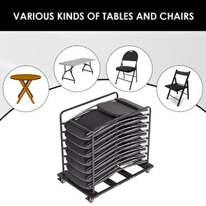 Folding Table Cart