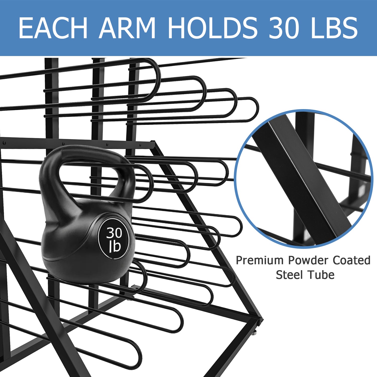 Vinyl Roll Floor Storage Rack