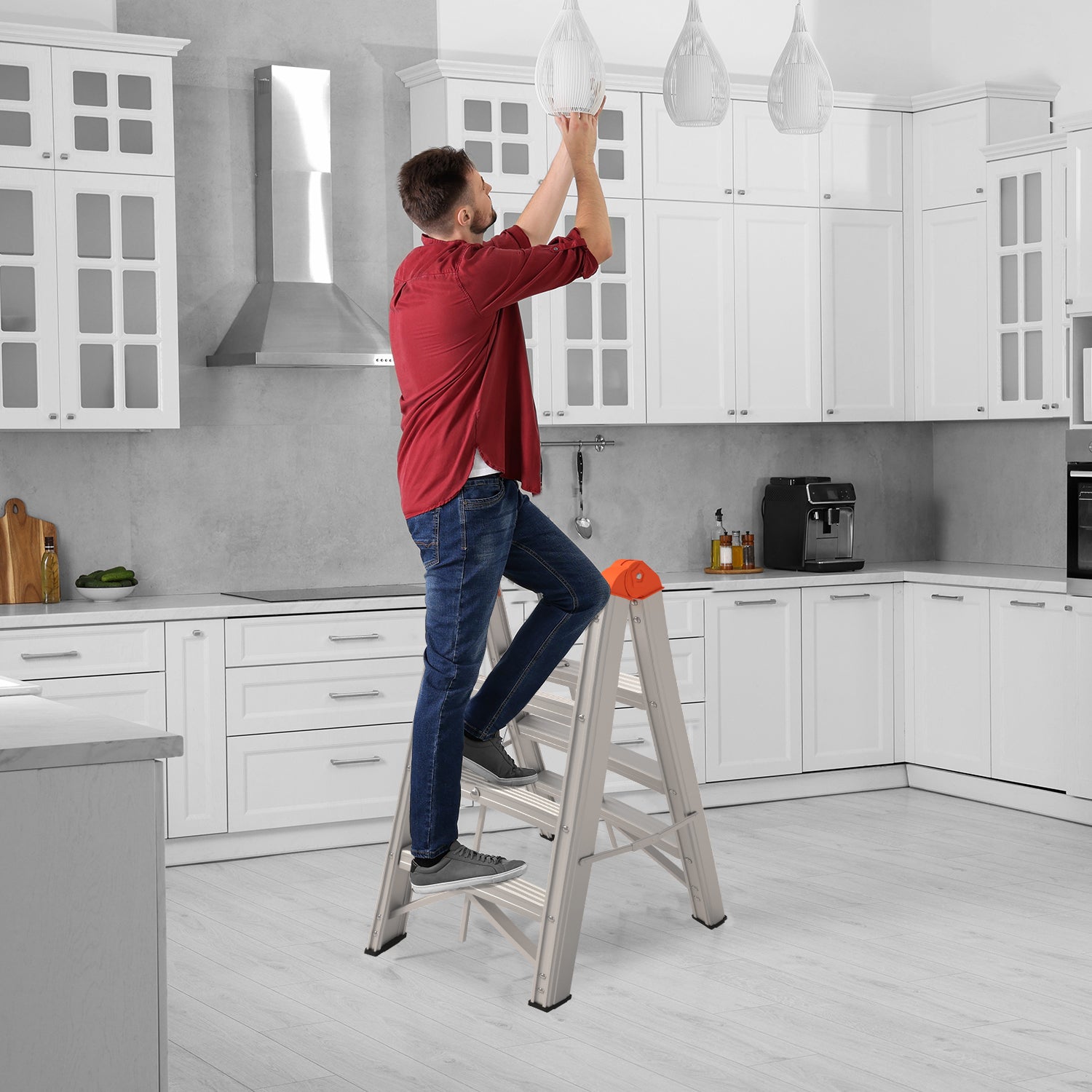 3-Step Aluminium Multi-purpose Ladder