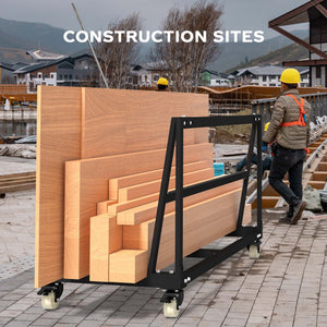 Mobile Heavy panel cart