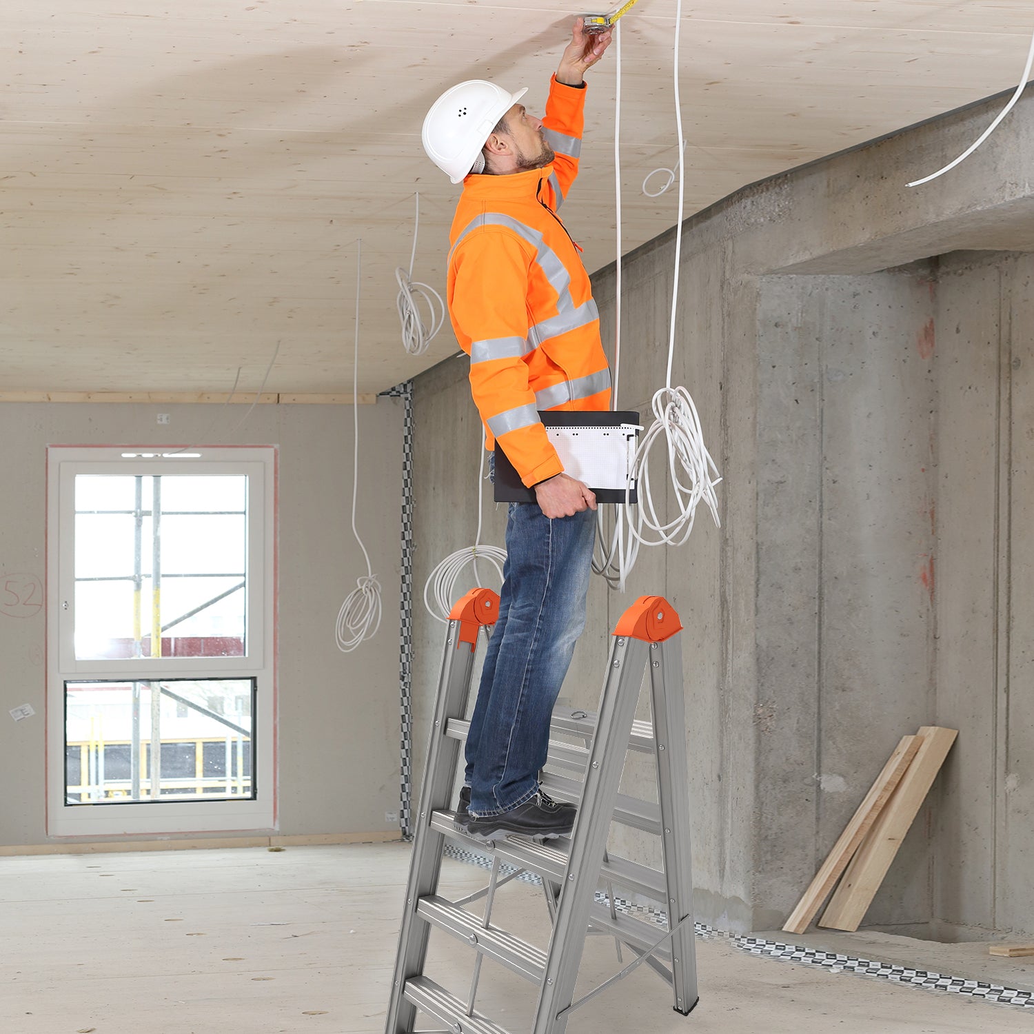 4-Step Aluminium Multi-purpose Ladder