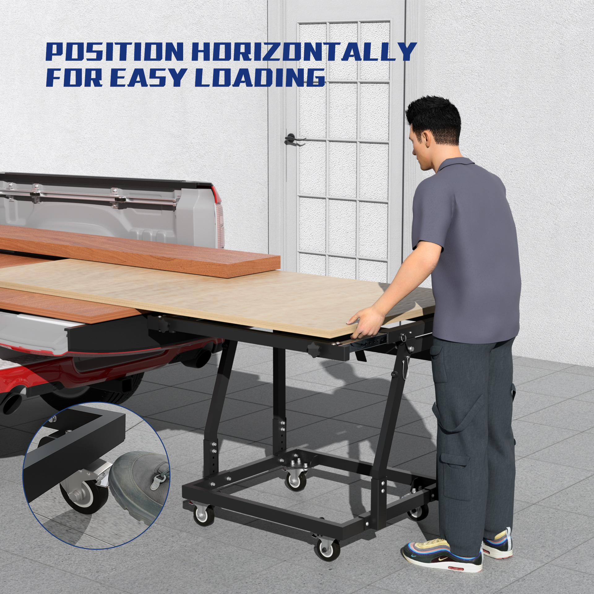 Mobile Panel Cart