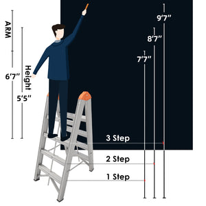 4-Step Aluminium Multi-purpose Ladder
